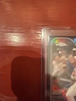 2024 Topps Chrome Update Series Graham Pauley #USC97 Black Refractor /10 (RC) - Image 3