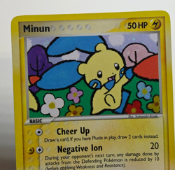 Minun 004/017 POP Series 3 Holographic Card Acceptable Condition Pokemon - Image 2