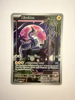 Pokemon TCG Miraidon SVP013 Scarlet And Violet Base Set ETB Promo - Image 1