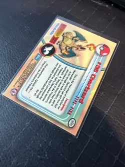 Charizard 06 Topps Holo Foil Pokemon - Blue Logo - Image 5