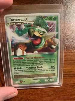 Pokemon TCG Torterra LV.X DP Black Star Promotional DP09 Holo Promo LP -NM - Image 3