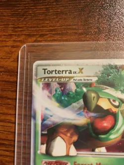 Pokemon TCG Torterra LV.X DP Black Star Promotional DP09 Holo Promo LP -NM - Image 5