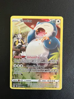 Pokemon TCG Snorlax TG10/TG30 Lost Origin Trainer Gallery - Image 1