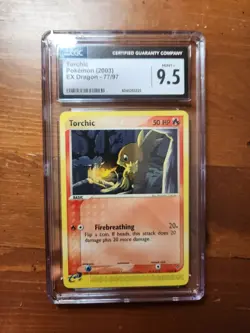 CGC 9.5 - Torchic 77/97 EX Dragon Regular - Pokemon TCG - Image 1
