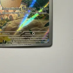 Pokemon TCG Pikachu Promo Full Art Holo 027/ Sv: Scarlet & Violet 60 HP Basic - Image 4