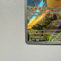 Pokemon TCG Pikachu Promo Full Art Holo 027/ Sv: Scarlet & Violet 60 HP Basic - Image 5