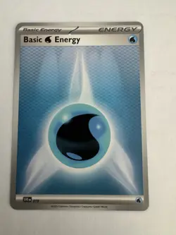 Basic Energy Water Energy #19 Scarlet & Violet White Flare Pokemon - Image 1