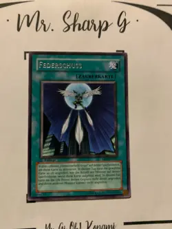 FEDERSCHUSS - 1. AUFLAGE EEN-DE042 DEUTSCH Yu-Gi-Oh! CARD RARE KONAMI - Image 2