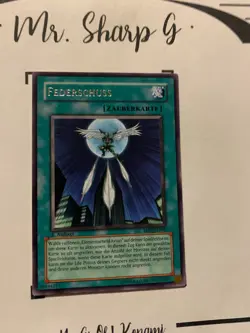 FEDERSCHUSS - 1. AUFLAGE EEN-DE042 DEUTSCH Yu-Gi-Oh! CARD RARE KONAMI - Image 3