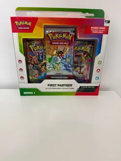 Pokemon TCG: First Partner Illustration Collection Series 1 Brand New Sealed - Image 1