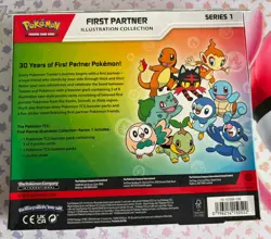Pokemon TCG First Partner Illustration Collection Series 1 2026 New & Sealed - Image 2