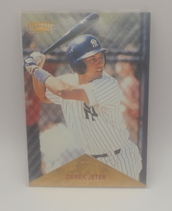 Pinnacle 1996 Derek Jeter Rookie #171 New York Yankees Baseball Card - Image 1