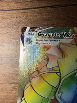 Gyarados VMAX 207/203 Rainbow Secret Rare Evolving Skies Pokemon Card - Image 2