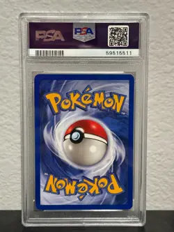 1999 Pokemon Fossil 1st Edition Energy Search #59/62 PSA 9 - Image 2