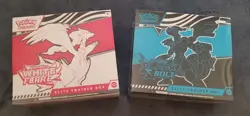 Pokemon Black Bolt and White Flare Elite Trainer Box ETB One Of Each - Image 1