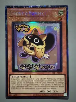 YUGIOH COOKY YUMMY ASIA ENGLISH EDITION DBJH-AE017 COLLECTOR'S RARE - Image 1