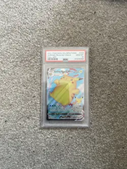 Pokemon Pikachu TCG Surfing VMAX 009/025 Celebrations Full Art Rare PSA 10 - Image 1