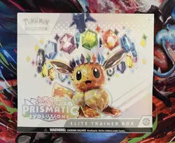 Pokemon TCG Prismatic Evolutions ETB Elite Trainer Box New Factory Sealed - Image 1