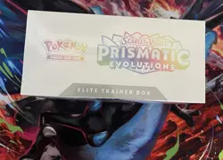 Pokemon TCG Prismatic Evolutions ETB Elite Trainer Box New Factory Sealed - Image 5