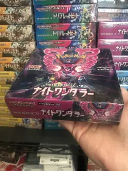 Pokemon TCG Night Wanderer [SV6A] Japanese Booster Box - New Sealed - US Seller - Image 3
