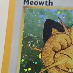 Meowth [Holo Promo] Pokemon TCG WotC Promo #10/53 [Swirl] - Image 3