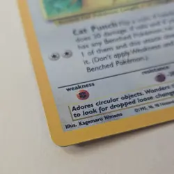 Meowth [Holo Promo] Pokemon TCG WotC Promo #10/53 [Swirl] - Image 5