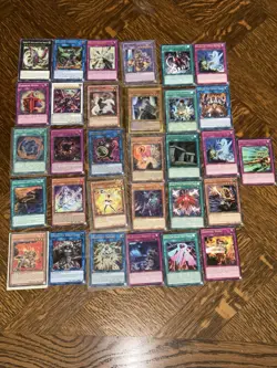 Yugioh 100 Card Lot Contains Holos, Expensive Rare And Expensive Commons. - Image 1