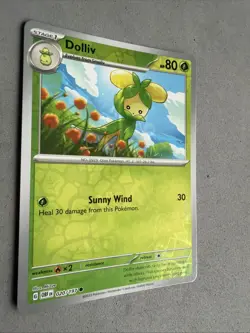 Pokemon TCG * SV Obsidian Flames * 20/197 Dolliv REVERSE HOLO Common * FRESH PK - Image 2