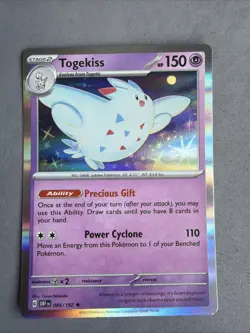 Pokemon TCG * SV Obsidian Flames * 85/197 Togekiss RARE HOLO * FRESH PK - Image 1