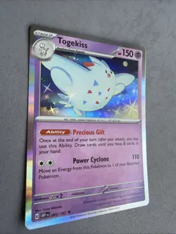 Pokemon TCG * SV Obsidian Flames * 85/197 Togekiss RARE HOLO * FRESH PK - Image 2
