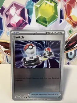 Switch 130/132 Common Reverse Holo - Pokemon TCG Mega Evolution - NM - Image 1