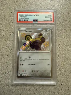 PSA 10 GEM MINT 2024 Pokemon Paldean Fates VAROOM #192. NEW CERT 8/25 - Image 1