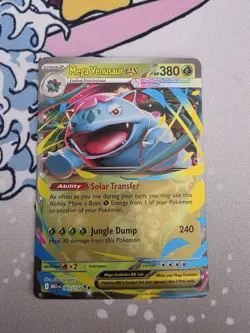 Mega Venusaur ex 003/132 - Mega Evolutions - Pokemon TCG - Double Rare - Image 1