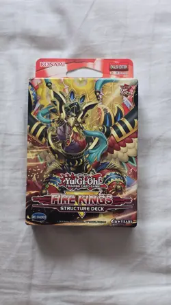 YuGiOh TCG: Fire Kings Revamped Structure Deck : 1st Edition Box - Image 1