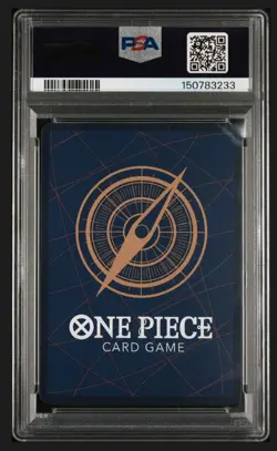 2025 ONE PIECE OP13-CARRYING ON HIS WILL ALTERNATE ART MONKEY D LUFFY PSA 10 Gem - Image 2