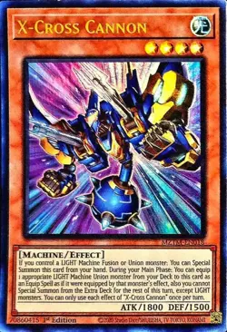 X-Cross Cannon MZTM-EN018 Maze of the Master 1st Edition Ultra Rare NM Yugioh - Image 1