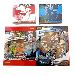 Pokemon Black Bolt White Flare Binder Collection & ETB bundle Lot 2 - Image 1