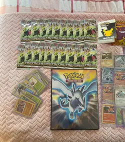 Pokemon Bulk Collection Lot Sealed Packs Binder EX Cards ETB Booster Packs - Image 2