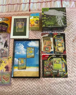 Pokemon Bulk Collection Lot Sealed Packs Binder EX Cards ETB Booster Packs - Image 3