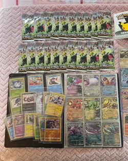 Pokemon Bulk Collection Lot Sealed Packs Binder EX Cards ETB Booster Packs - Image 5