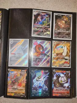 Pokemon TCG Binder Collection Job Lot Mixed Cards EX V VMAX Full Art Holos - Image 3