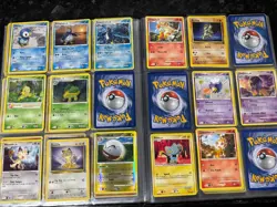 Pokemon Binder Collection 100+ Cards Many Rares Holos Commons Lot - Image 3