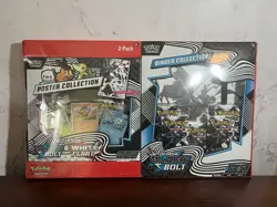 Pokemon TCG: Black Bolt & White Flare Binder Collection LOT OF 4!! - Image 1