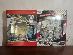 Pokemon TCG: Black Bolt & White Flare Binder Collection LOT OF 4!! - Image 2