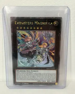 Yugioh! - Exosisters Magnifica - RA02-EN038- Quart. Century Rare - NM/M - NEW - Image 1