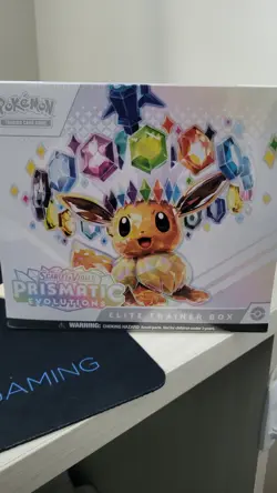 Pokemon Scarlet & Violet | Prismatic Evolutions ETB Sealed | SMALL TEAR SEE PICS - Image 1