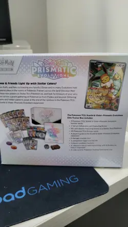 Pokemon Scarlet & Violet | Prismatic Evolutions ETB Sealed | SMALL TEAR SEE PICS - Image 4