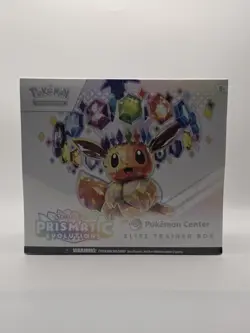 Pokemon Prismatic Evolutions Pokemon Center ETB - New & Sealed with Acrylic Case - Image 5