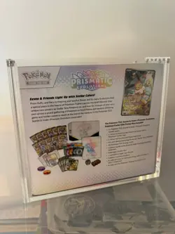 Prismatic Evolutions Pokemon Center ETB New & Sealed - With Acrylic Case - Image 2