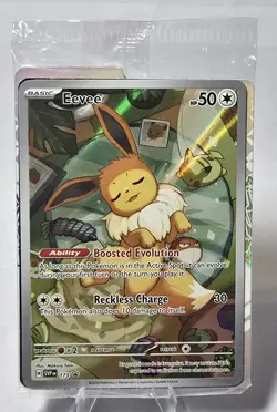 Eevee SVP173 Prismatic Evolutions - Sealed - ETB Promo - Pokemon TCG Card - Image 1